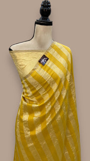 Pure Moonga Tissue Silk Banarasi Handloom Saree - The Handlooms