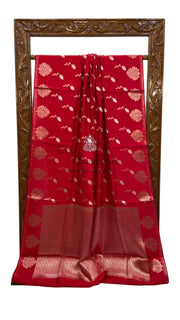 Pure Chiniya Silk Handloom Banarasi Saree - The Handlooms