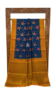 Pure Chiffon Khaddi Banarasi Saree - The Handlooms