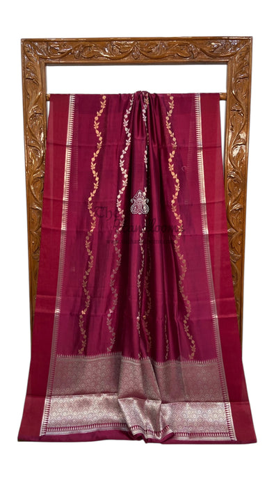 Pure Mango Silk Banarasi Handloom Saree