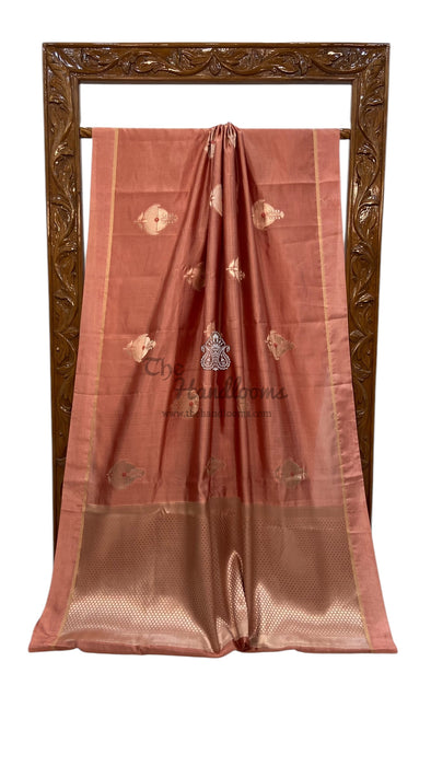 Pure Mango Silk Banarasi Handloom Saree