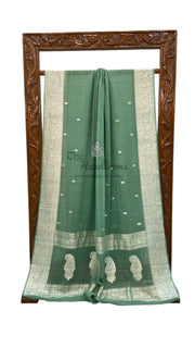 Pure Georgette Banarasi Handloom Saree - The Handlooms