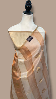 Pure Kora Handloom Banarasi Saree - The Handlooms