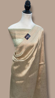 Pure Katan Silk Banarasi Handloom Saree - Tanchui Brocade - The Handlooms