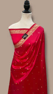 Pure Katan Silk Banarasi Handloom Saree - The Handlooms