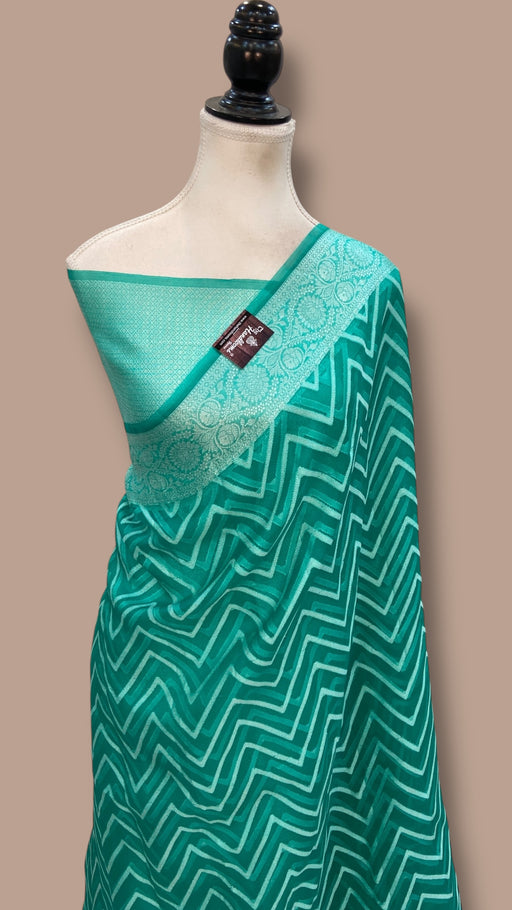 Pure Kora Handloom Banarasi Saree - The Handlooms