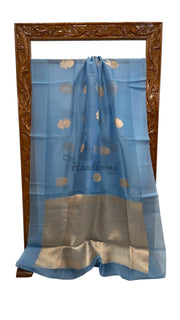 Pure Kora Handloom Banarasi Saree - The Handlooms