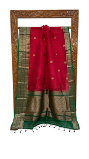Pure Kora Handloom Banarasi Saree - The Handlooms