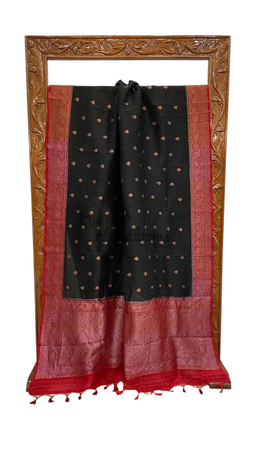 Pure Kora Handloom Banarasi Saree - The Handlooms