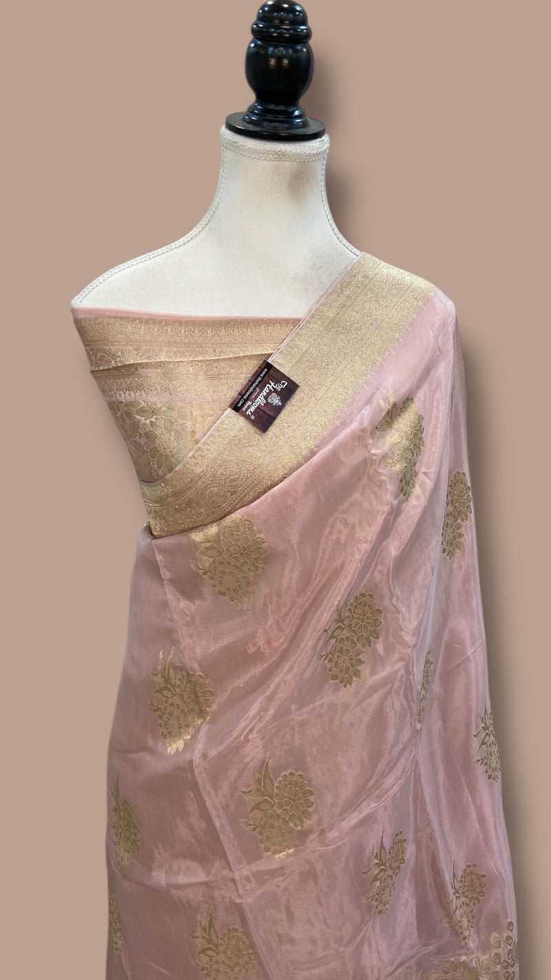 Tissue Silk Banarasi Saree - The Handlooms
