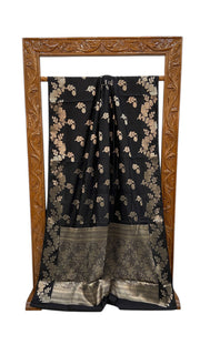 Pure Mango Silk Banarasi Handloom Saree - The Handlooms