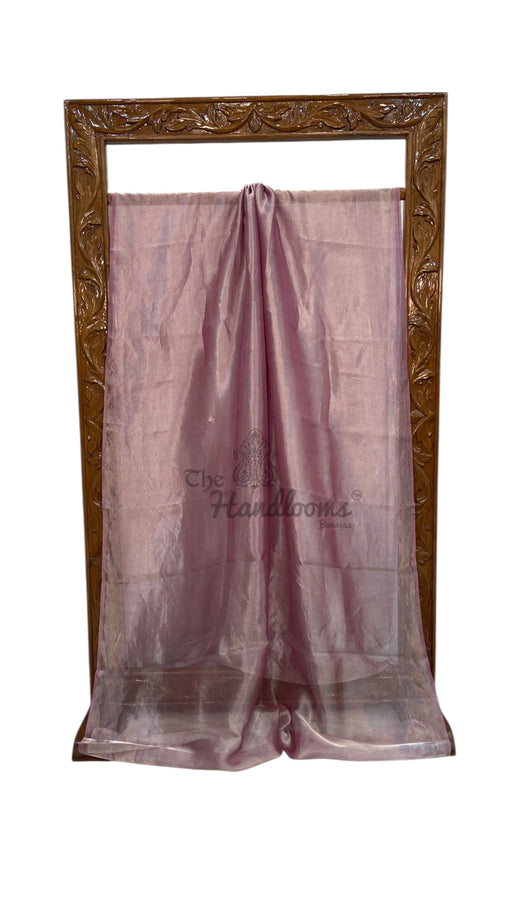 Pure Kora Handloom Banarasi Saree - Plain - The Handlooms
