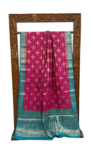 Pure Chiniya Silk Handloom Banarasi Saree - The Handlooms