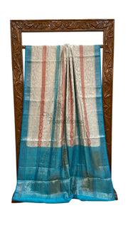 Pure Chiniya Silk Handloom Banarasi Saree - The Handlooms