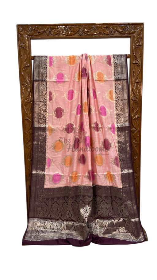 Pure Chiniya Silk Handloom Banarasi Saree - The Handlooms