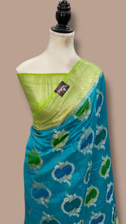 Pure Chiniya Silk Handloom Banarasi Saree - The Handlooms