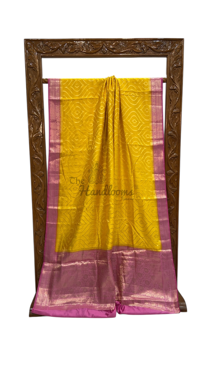 Pure Chiniya Silk Handloom Banarasi Saree - The Handlooms