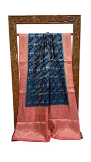 Pure Mango Silk Banarasi Handloom Saree - The Handlooms