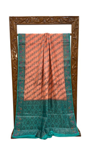 Pure Chiniya Silk Handloom Banarasi Saree - The Handlooms