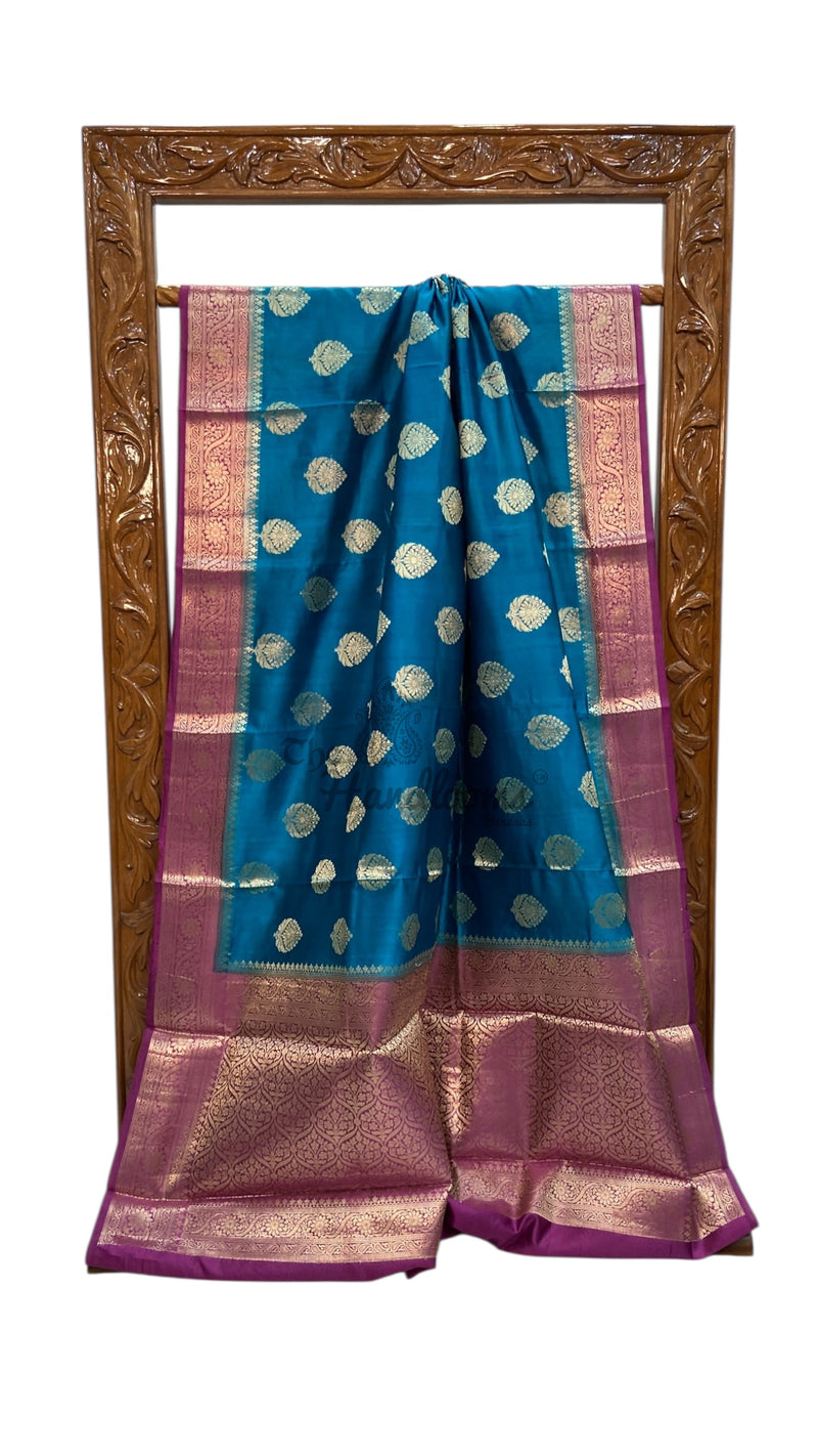 Pure Dupion Silk Banarasi Saree