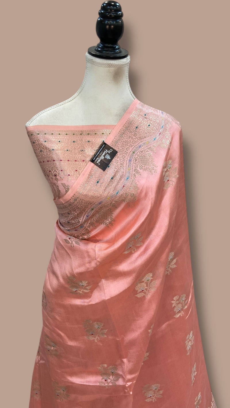 Pure Dupion Silk Banarasi Saree