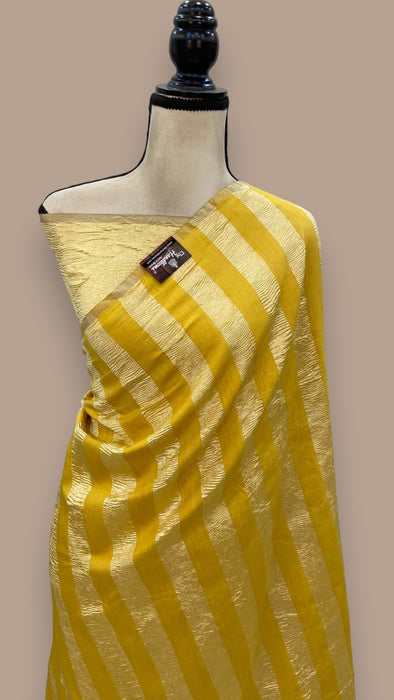 Pure Moonga Tissue Silk Banarasi Handloom Saree