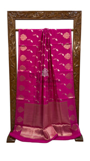 Pure Chiniya Silk Handloom Banarasi Saree - The Handlooms