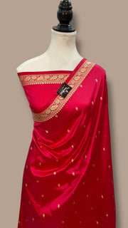 Pure Katan Silk Banarasi Handloom Saree - The Handlooms