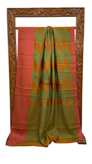 Pure Chiniya Silk Handloom Banarasi Saree - The Handlooms