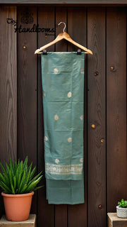 Pure Katan Silk Handlooms Banarasi Dress material - The Handlooms