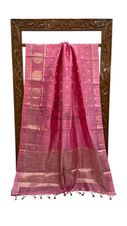 Pure Mango Silk Banarasi Handlokom Saree - The Handlooms