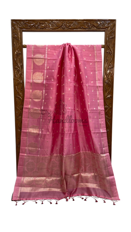 Pure Mango Silk Banarasi Handlokom Saree - The Handlooms