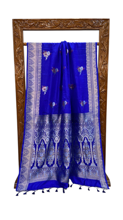 Pure Mushroo Silk Handloom Banarasi Saree - The Handlooms