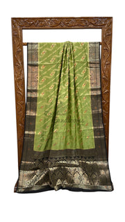 Pure Chiniya Silk Handloom Banarasi Saree - The Handlooms