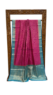 Pure Chiniya Silk Handloom Banarasi Saree - The Handlooms
