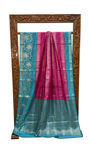Pure Chiniya Silk Handloom Banarasi Saree - The Handlooms