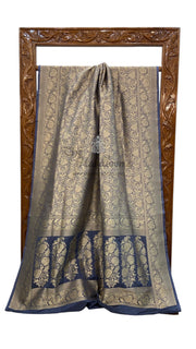 Pure Katan Silk Banarasi Handloom Saree - Tanchui Brocade - The Handlooms