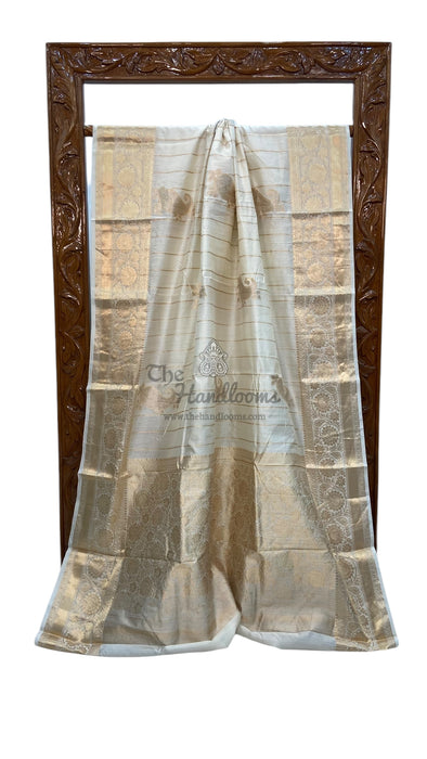 Pure Chiniya Silk Khaddi Handloom Banarasi Saree