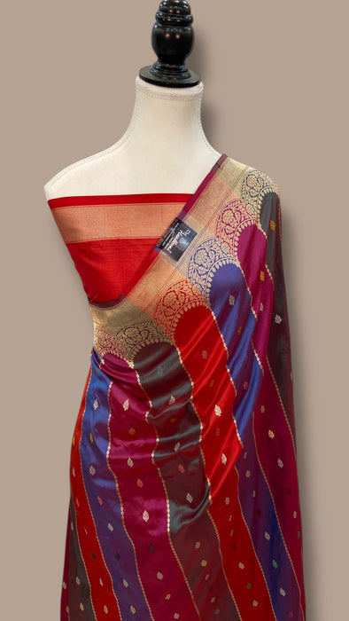 Pure Katan Silk Banarasi Handloom Saree - Rangkat