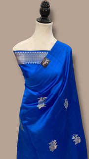 Pure Mango Silk Banarasi Handloom Saree - The Handlooms