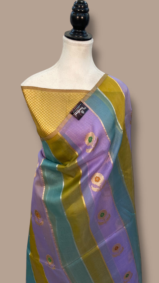 Pure Kora Handloom Banarasi Saree - The Handlooms