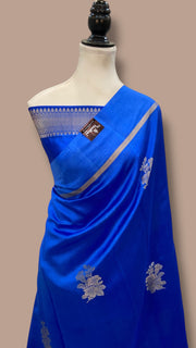 Pure Mango Silk Banarasi Handloom Saree - The Handlooms