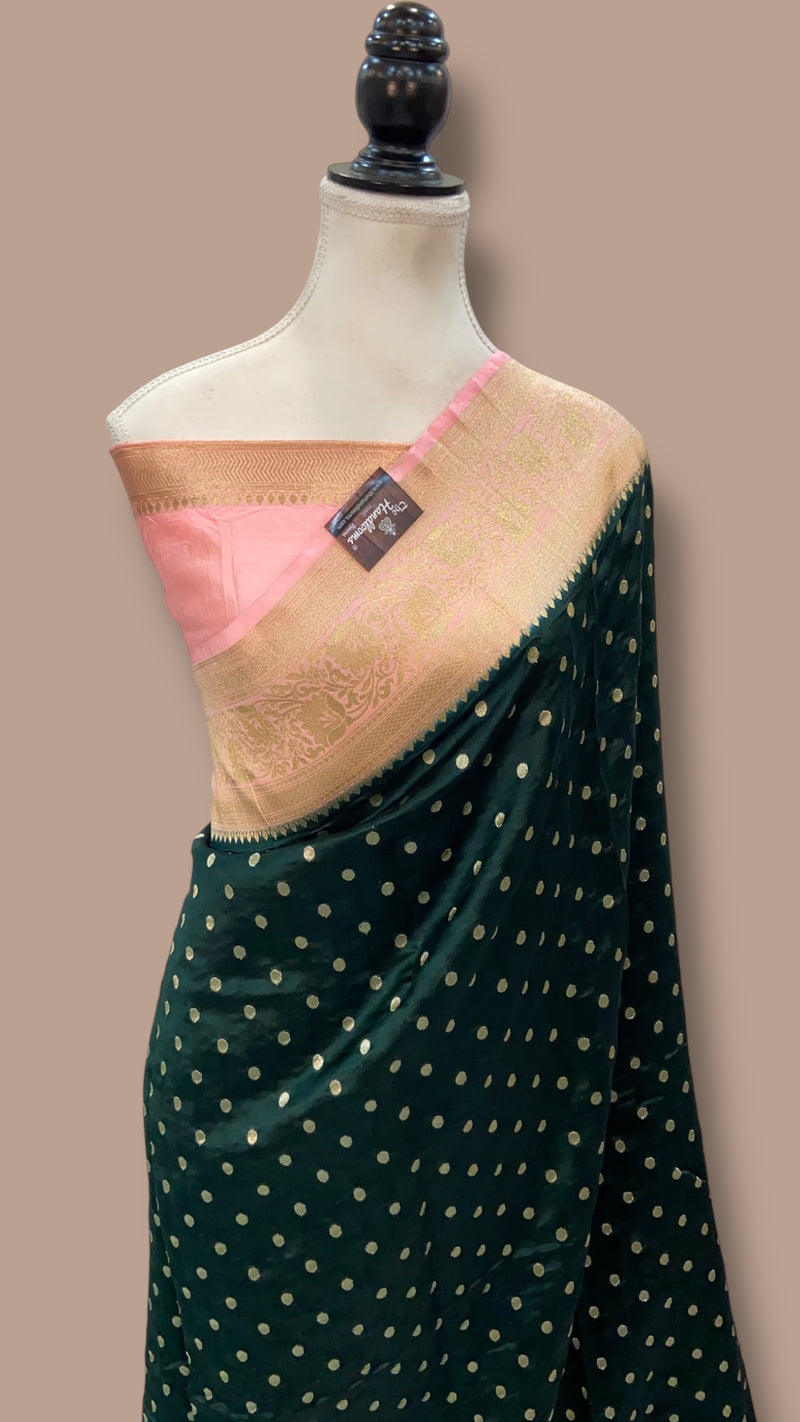 Pure Chiniya Khaddi Handloom Banarasi Saree - The Handlooms