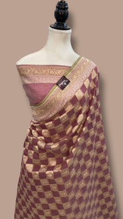 Pure Cotton Banarasi Handloom Saree - The Handlooms