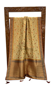 Khaddi Crepe Silk Handloom Banarasi Saree - The Handlooms