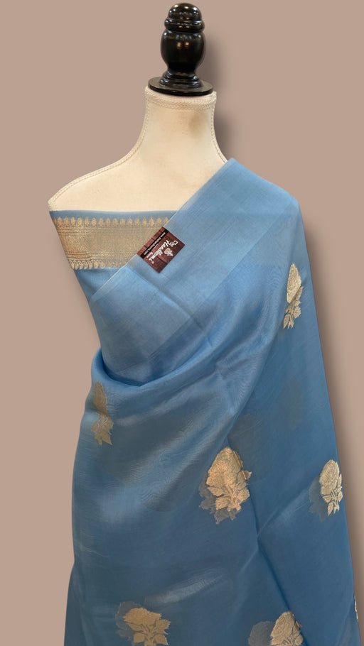 Pure Kora Handloom Banarasi Saree - The Handlooms