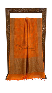 Pure Khaddi Georgette Handloom Banarasi Saree - The Handlooms