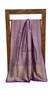 Pure Katan Silk Banarasi Handloom Saree - All Over Sona Roopa Jaal Work - The Handlooms
