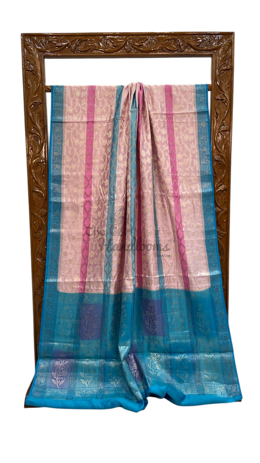 Pure Chiniya Silk Handloom Banarasi Saree - The Handlooms