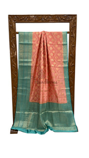 Pure Chiniya Silk Handloom Banarasi Saree - The Handlooms